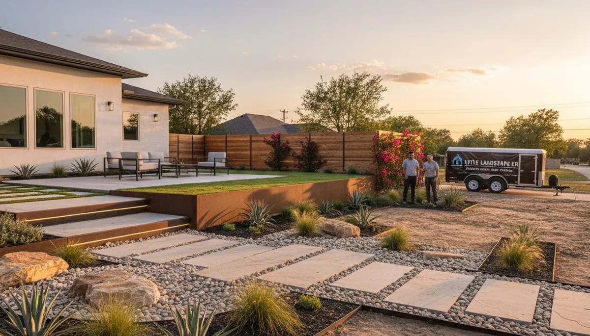 Landscaping service in San Antonio, TX for residential and commercial outdoor maintenance