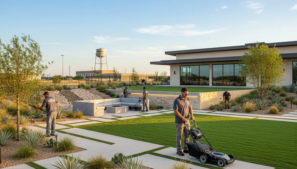 Landscaping service in San Antonio, TX for residential and commercial outdoor property care